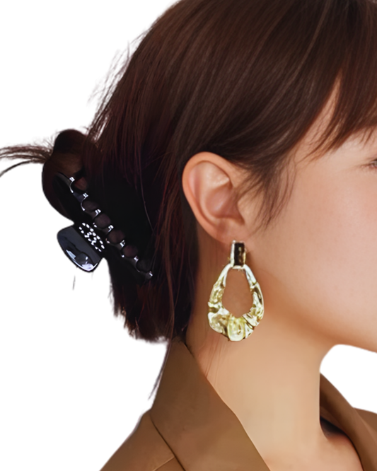 Brinco Woman — banhado a ouro 18k em aço inoxidável