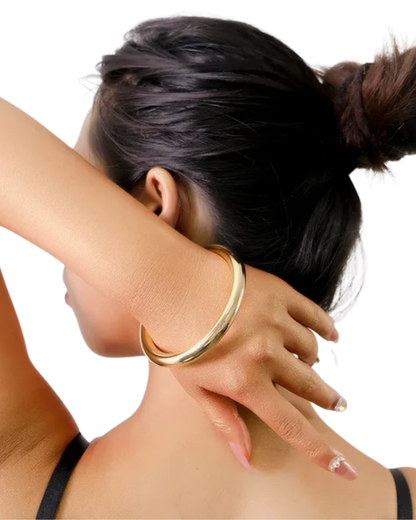 Pulseira Madalena — aço inoxidável banhada a ouro 24k