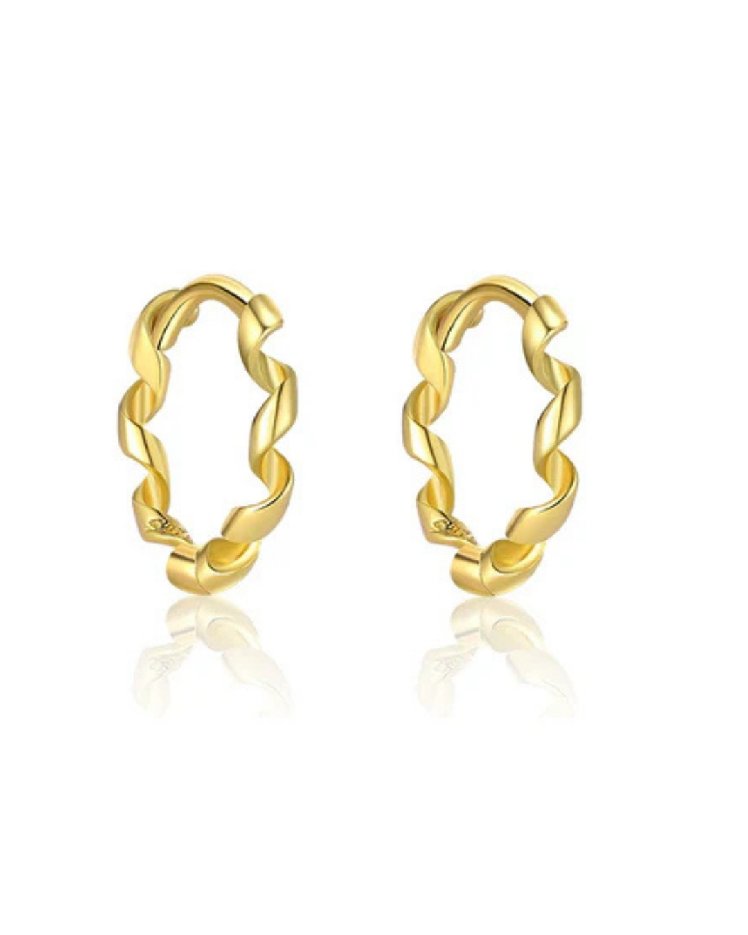 Brinco Delicato — banhado a ouro 18k em aço inoxidável