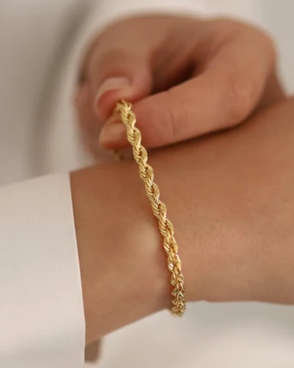 Conjunto 2 Pulseiras Isabel — banhado a ouro 18k em aço inoxidável