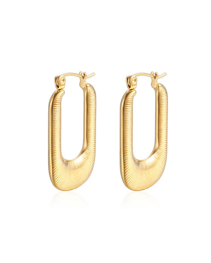 Brinco Alma — banhado a ouro 18k em aço inoxidável