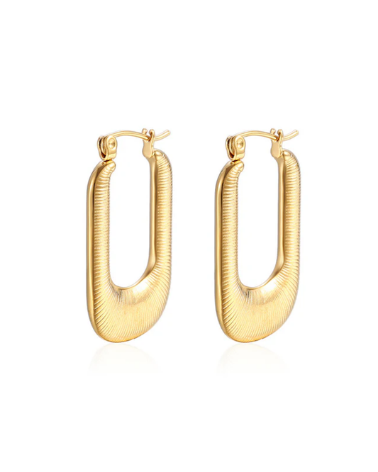 Brinco Alma — banhado a ouro 18k em aço inoxidável