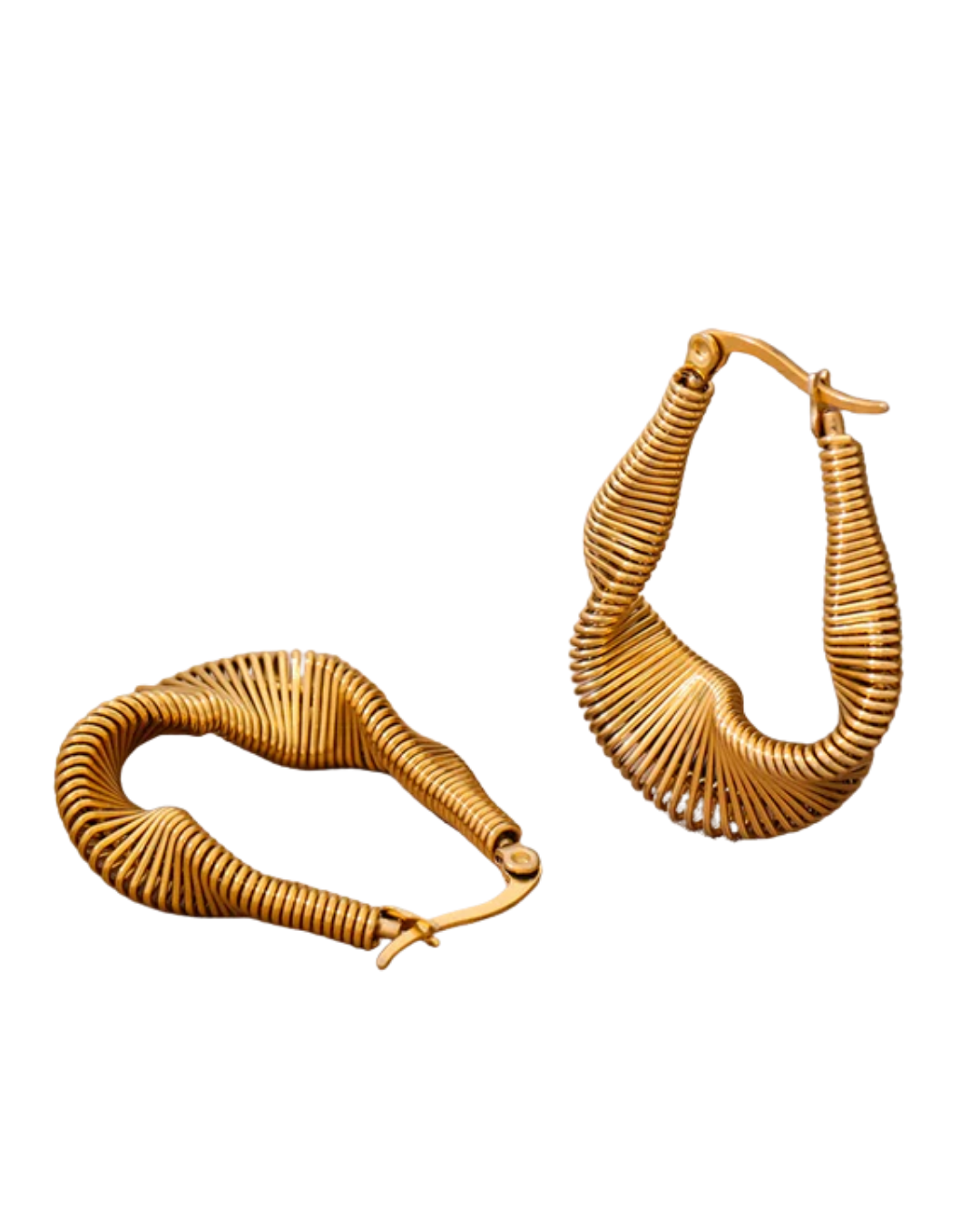 Brinco Lúmina — banhado a ouro 18k em aço inoxidável