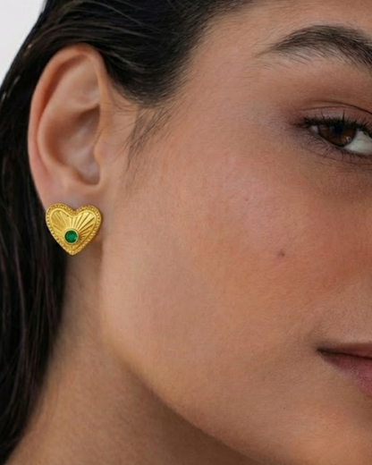 Brinco Vénus — banhado a ouro 18k em aço inoxidável