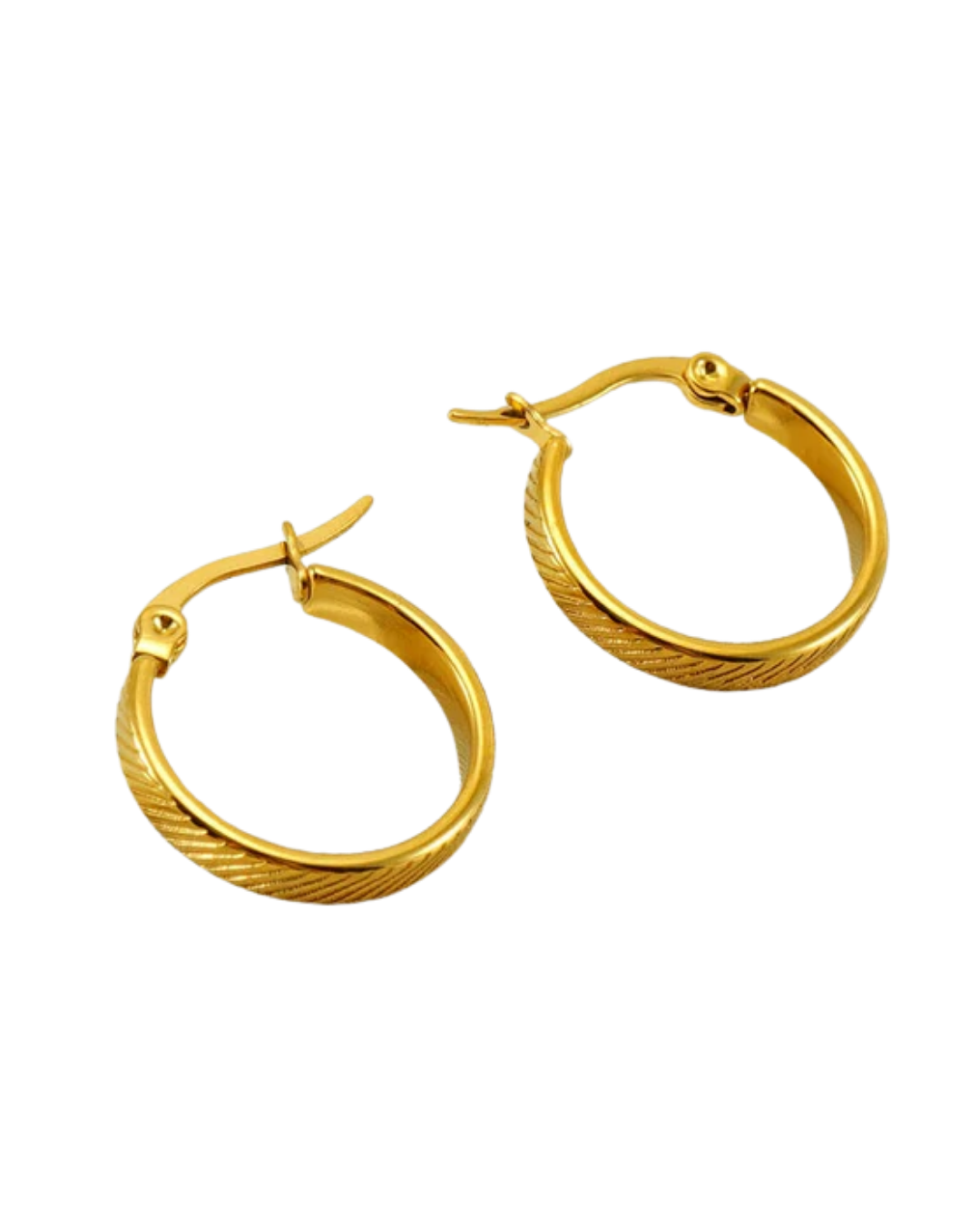 Brinco Maria Amélia — banhado a ouro 18k em aço inoxidável